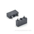 5.08 mm encabezado femenino fila simple recta 3p